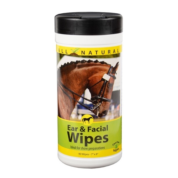 Care Free Enzymes Equine Ear and Facial Wipes 1077